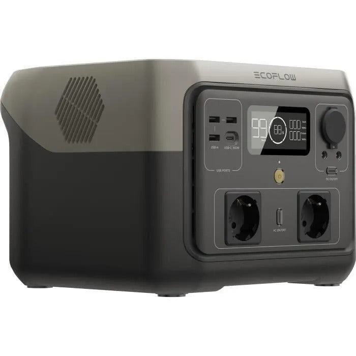 ECOFLOW Portable Electric Generator River 2 Max - 512Wh - 500W Output