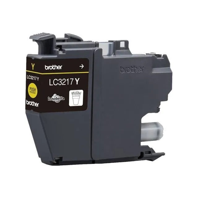 BROTHER Ink Cartridge LC-3217Y - Yellow - Up to 550 Pages - Compatible with Brother Printers