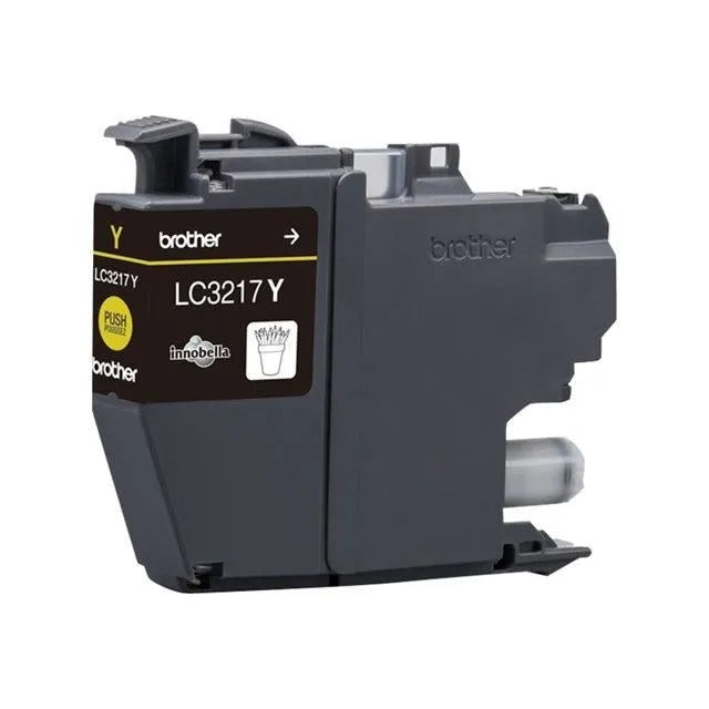BROTHER Ink Cartridge LC-3217Y - Yellow - Up to 550 Pages - Compatible with Brother Printers