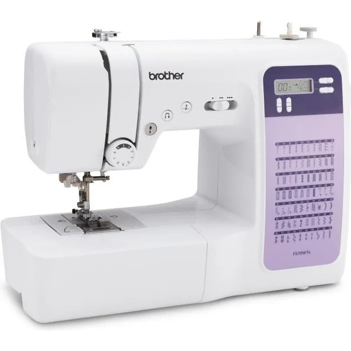 BROTHER FS70WTx Electronic Sewing Machine - 70 Stitches - Needle Threader - LCD Display