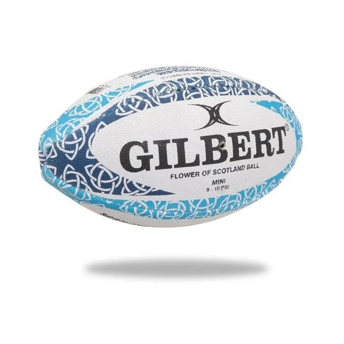 GILBERT Rugby Ball MASCOTTES - Scotland Flower of Scotland - Mini Size