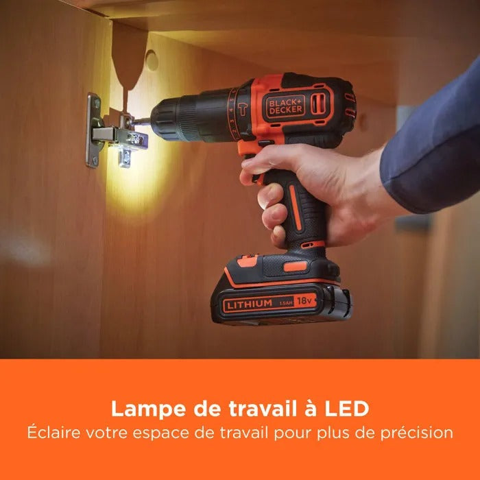 BLACK + DECKER Drill 29x31x11 cm 2232 g