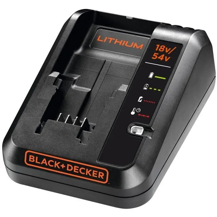 Black+Decker 2Ah Charger for 18V Lithium Battery BDC2A-QW Black+2
