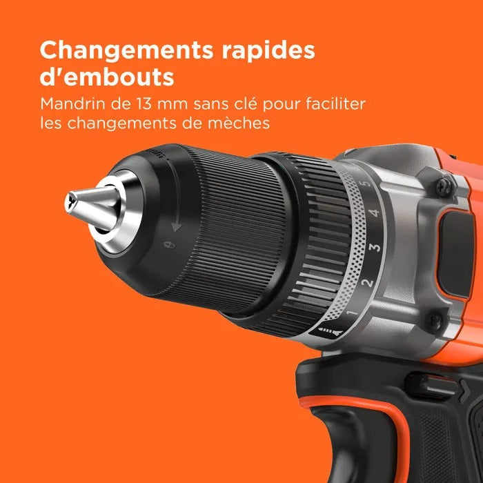 BLACK + DECKER Drill - 30x31x11 cm - 2740 g