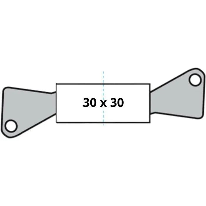 YALE Releasable Lock Cylinder Home Security 10 Pins 30 mm x 30 mm