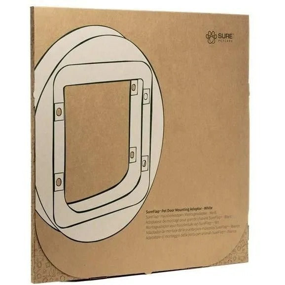 SUREFLAP Cat Door - 39x39x2 cm - 380 g - White