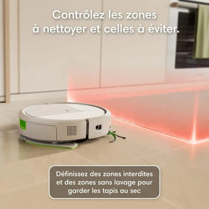 IROBOT Roomba 115 Combo Robot Vacuum - White - Y414240
