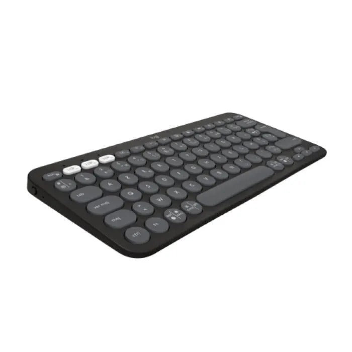 Logitech Pebble Keys 2 K380s Wireless Keyboard - Easy-Switch - Graphite
