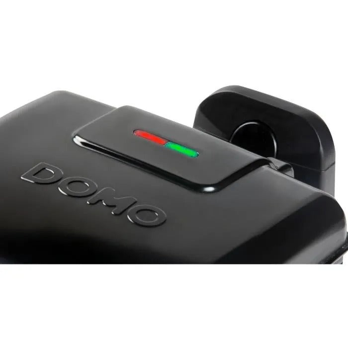 Domo DO9224W Rotary Waffle Iron - 180° - Black