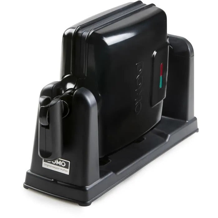 Domo DO9224W Rotary Waffle Iron - 180° - Black