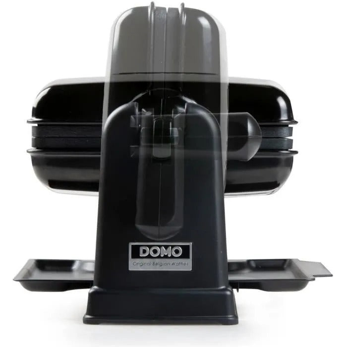 Domo DO9224W Rotary Waffle Iron - 180° - Black