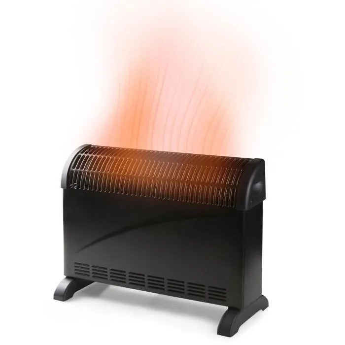 DOMO Turbo Heating Convector - DO7350CH - 2000 W - Black