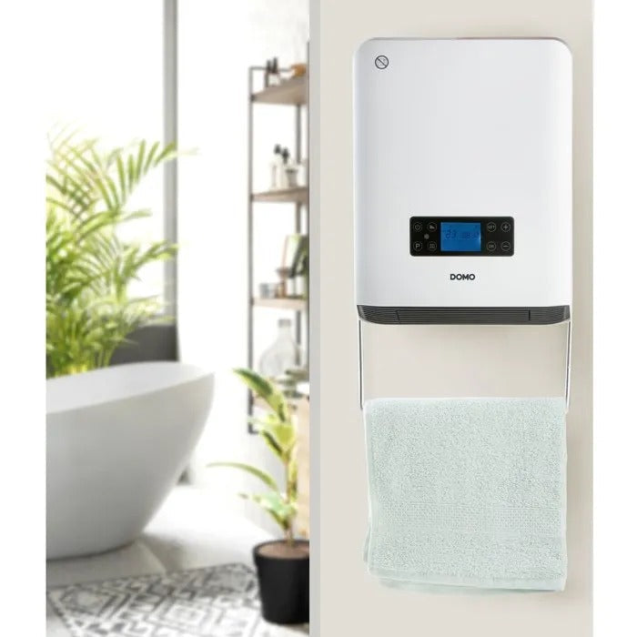 DOMO Electric Radiator - 2000 W - Compact - 19 x 35 x 44 cm