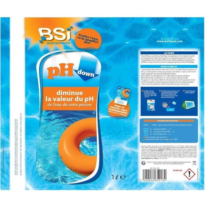 BSI Swimming Pool Treatment Dosing Utensils - 11x6x28 cm - 1100 g
