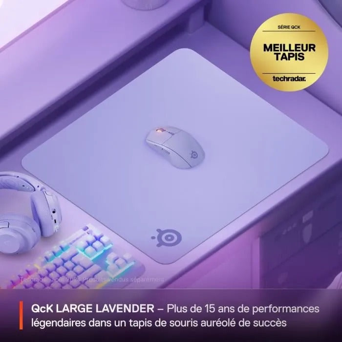 STEELSERIES Gaming Mouse Pad - QcK L - Lavender