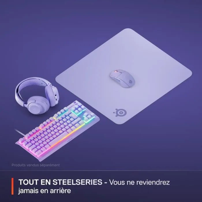 STEELSERIES Gaming Mouse Pad - QcK L - Lavender