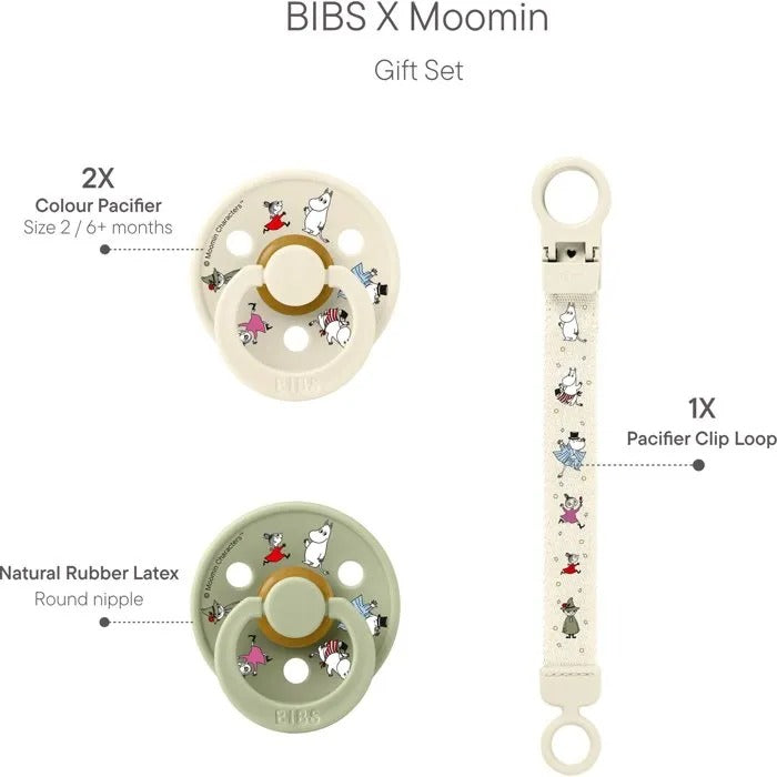 BIBS Baby Gift Box - Mixed Textile, Meal & Toy - 15x16x5 cm - 23 g