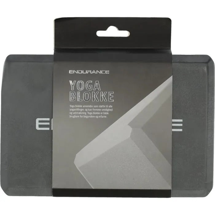 ENDURANCE Yoga Brick 23 cm x 16 cm x 8 cm - 160 g