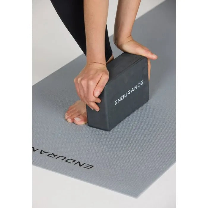 ENDURANCE Yoga Brick 23 cm x 16 cm x 8 cm - 160 g