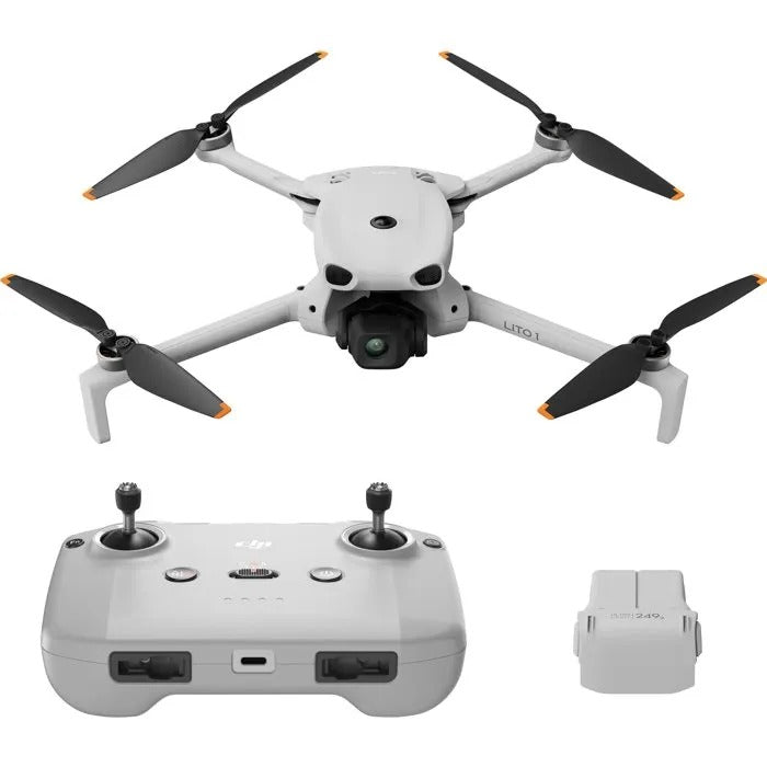 DJI Drone - Length 18 cm, Width 14 cm, Height 13 cm, Weight 802 g