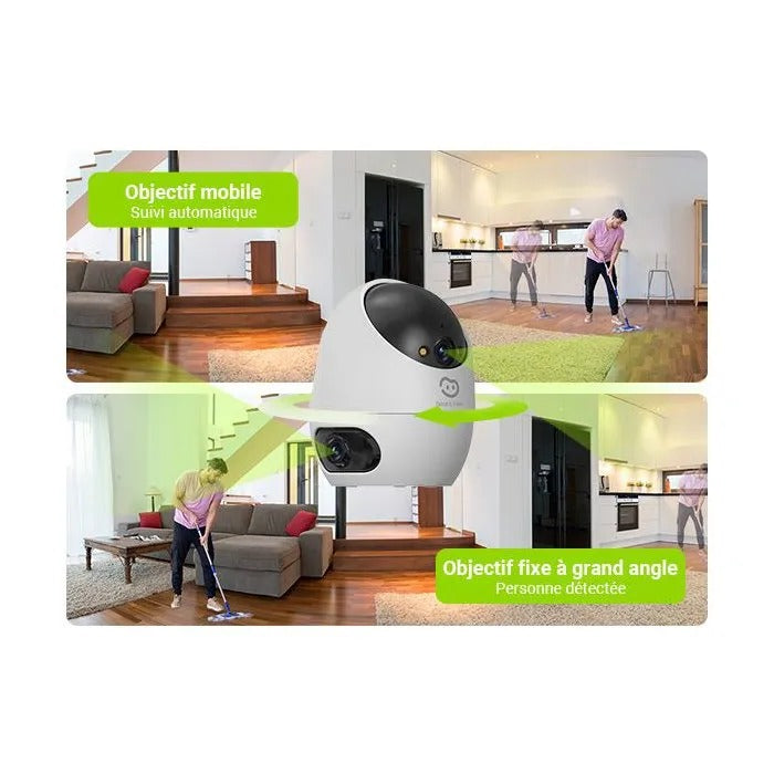 BEANS VIEW IP Camera - Home Security - 11x20x11 cm - 458 g