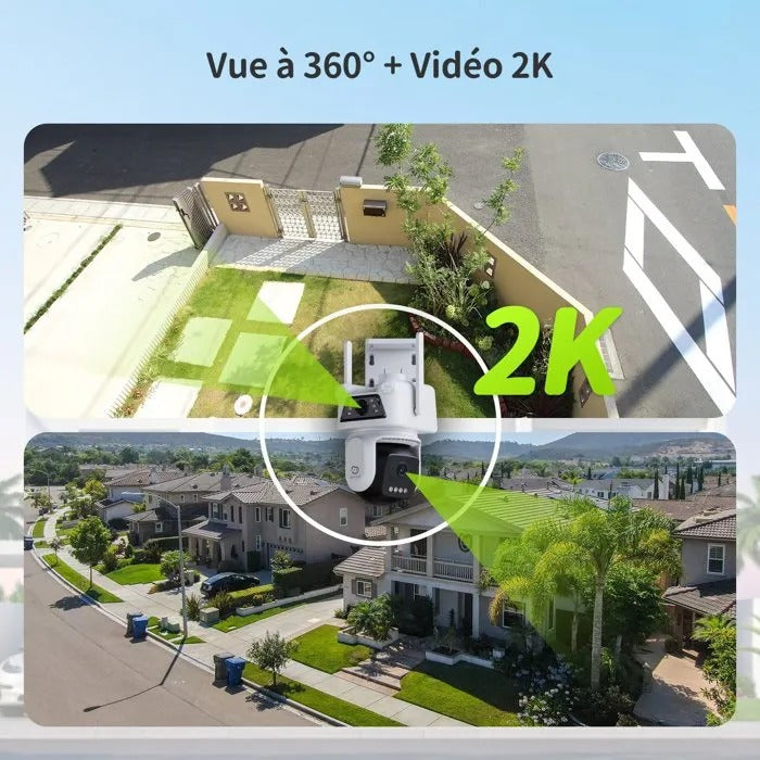 BEANS VIEW IP Camera - Home Security - 17x28x16 cm - 986 g