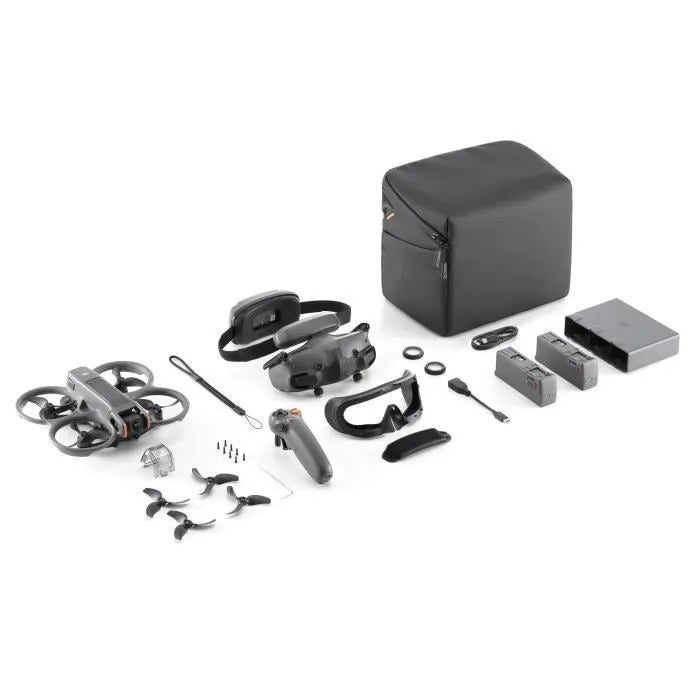 DJI Avata 2 Fly More Combo - Quadcopter with 3 Batteries - Black