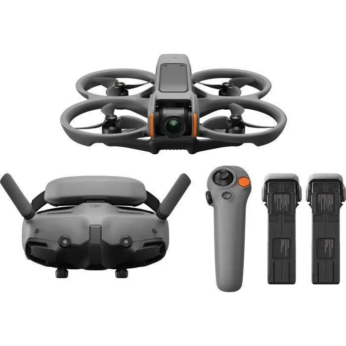 DJI Avata 2 Fly More Combo - Quadcopter with 3 Batteries - Black