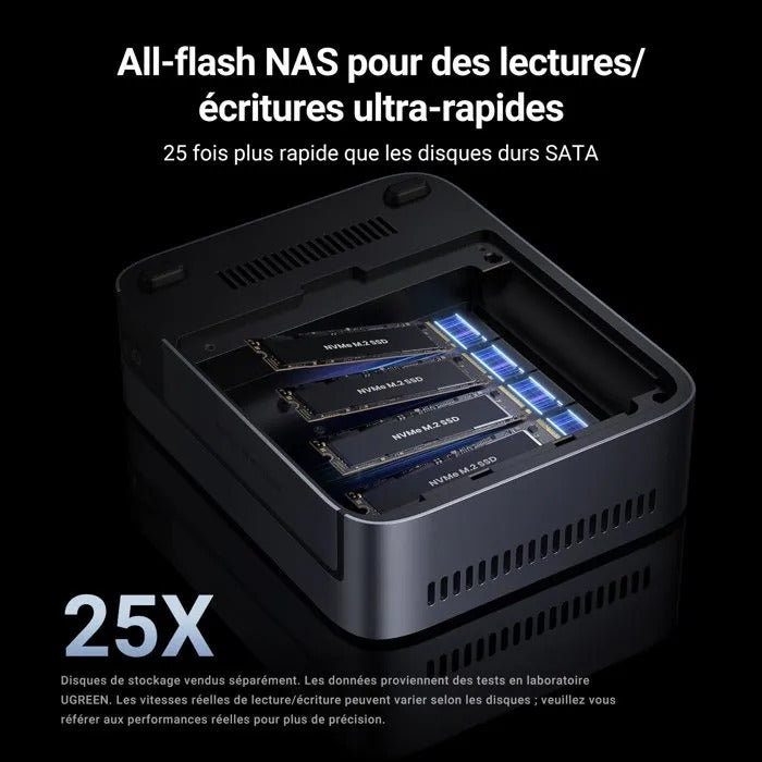 UGREEN DXP480T Plus NAS Server - 4 Bays - 8GB