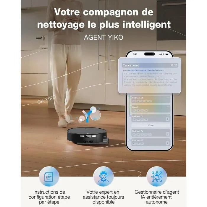 ECOVACS Robot Vacuum Cleaner - 17830 g - Floor Maintenance