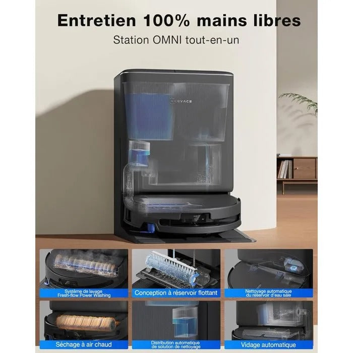 ECOVACS Robot Vacuum Cleaner - 17830 g - Floor Maintenance