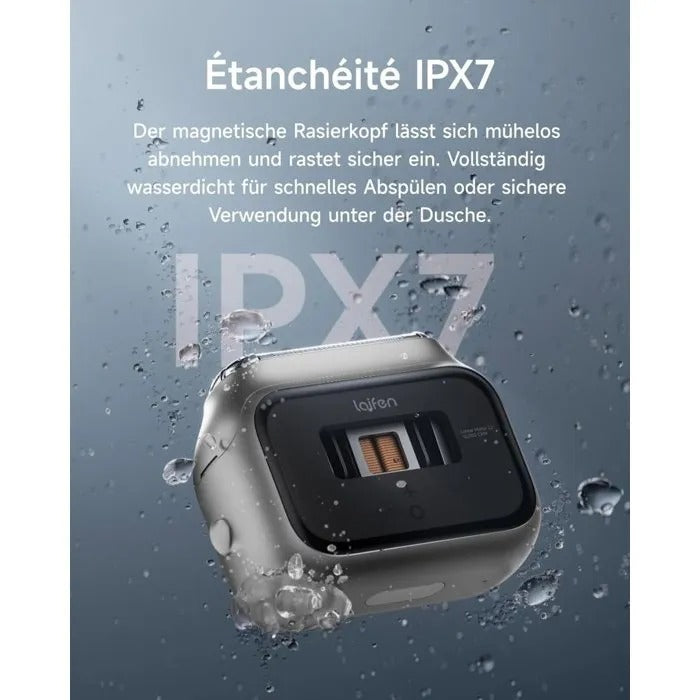 LAIFEN Electric Razor - 15x15x8 cm - 480 g