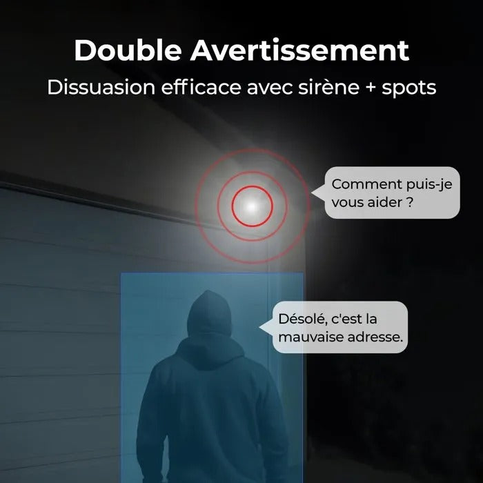 reolink Duo Series Smart 16MP PoE Dual-lens Floodlight Camera - WCDUOB4K06