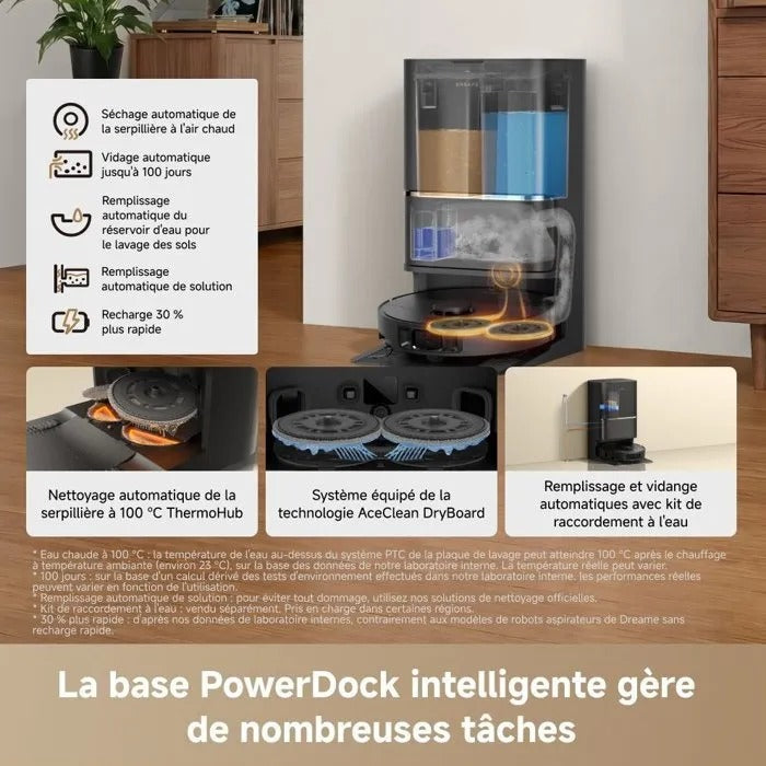DREAME L50 Ultra AE Robot Vacuum - Black - RLL51SE-BLACK