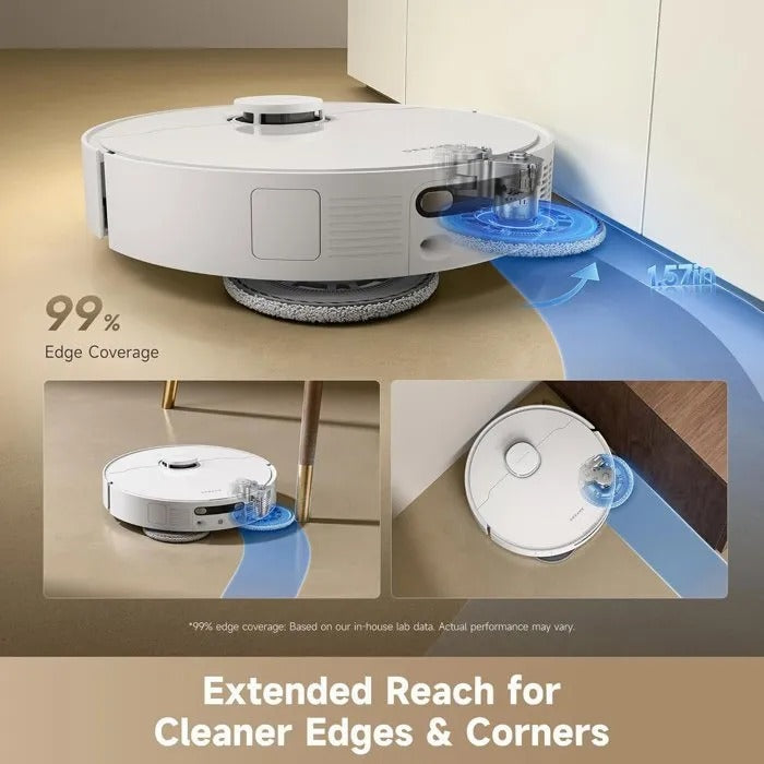 Robot Vacuum Dreame D30 Ultra LDS Mop 25000Pa 5200mAh White (RTD31TE)