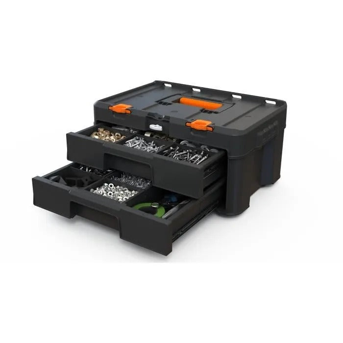 WORK TEAM Tool Trolley - 32 cm Length, 47 cm Width, 24 cm Height - 4600 g