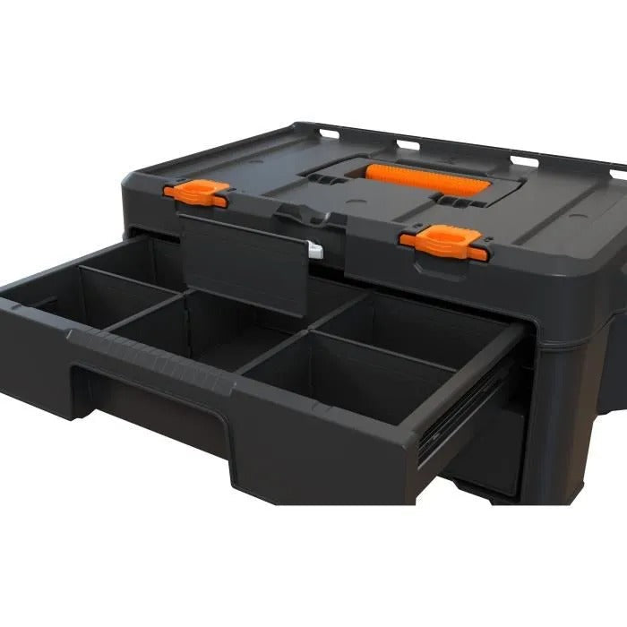 WORK TEAM Tool Trolley - 32 cm Length, 47 cm Width, 24 cm Height - 4600 g