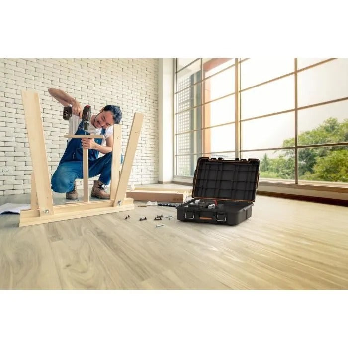 WORK TEAM Tool Trolley - 53 cm Length, 35 cm Width, 15 cm Height - 1970 g