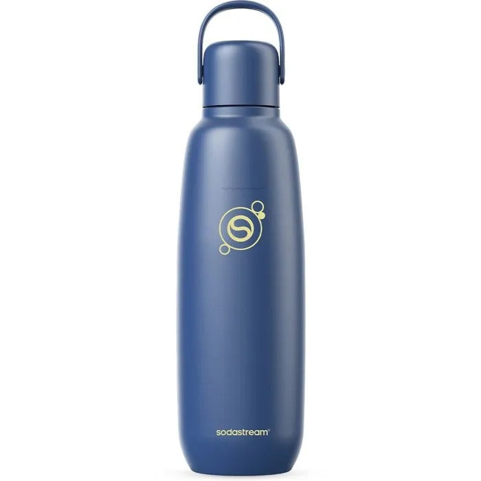 SodaStream Fizz & Go 900 ml Stainless Steel Blue - Household Appliances