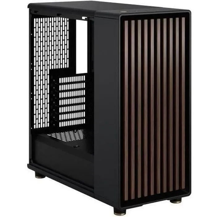 Fractal Design North Charcoal Black - ATX Case - Wood and Alloy Design - FD-C-NOR1C-01