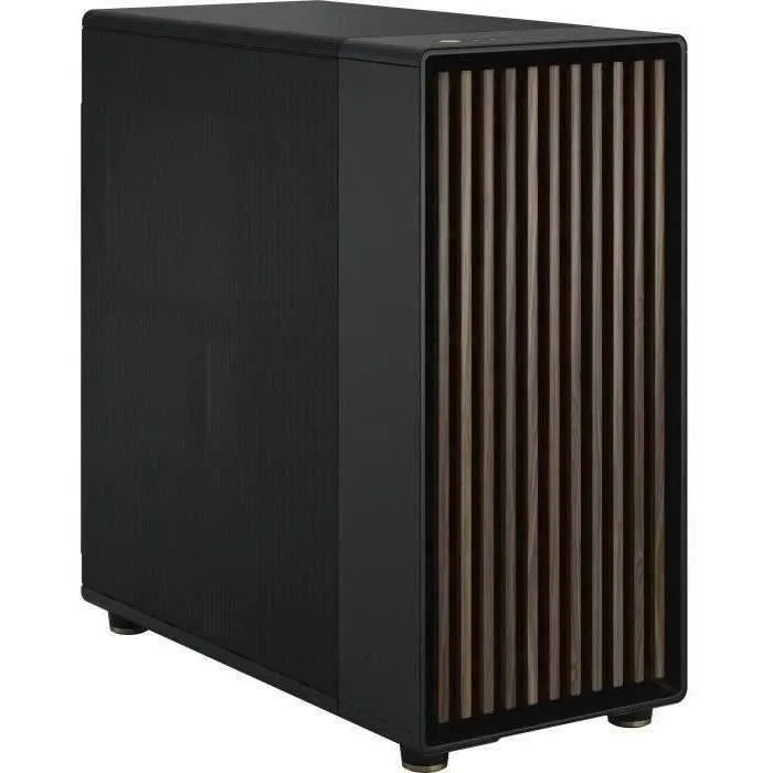 FRACTAL DESIGN PC Case North XL Charcoal Black - FD-C-NOR1X-01 - E-ATX - Elegant wood and alloy design