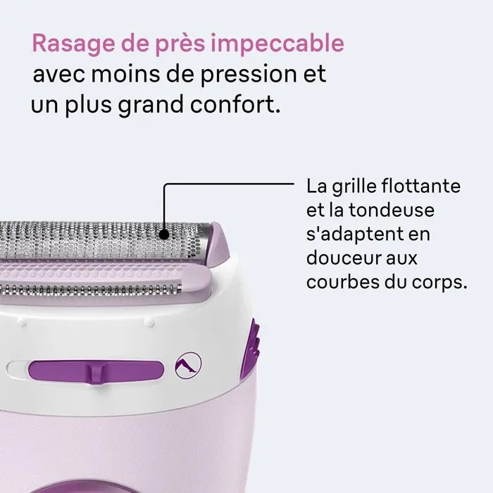 BRAUN LS5100 Silk-épil Ladyshaver - 10x17x6 cm