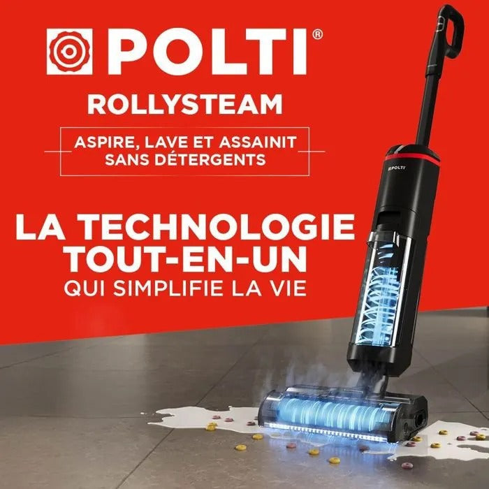 POLTI Stick Vacuum Cleaner - 79 cm Length - 36 cm Width - 20 cm Height - 7800 g