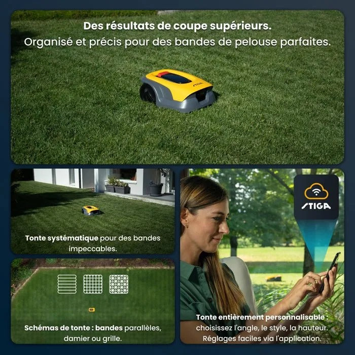 STIGA Robot Mower 80x57x33 cm 16010 g