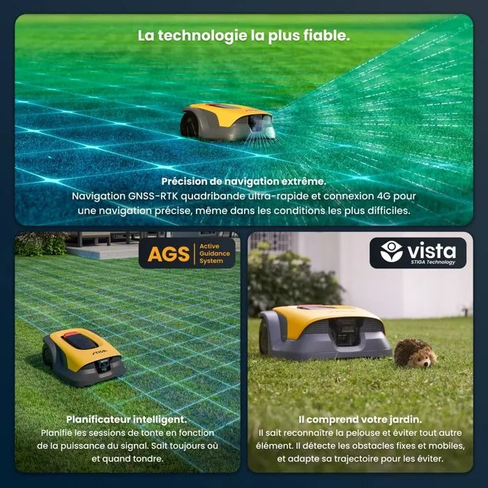 STIGA Robot Mower 80x57x33 cm 16010 g