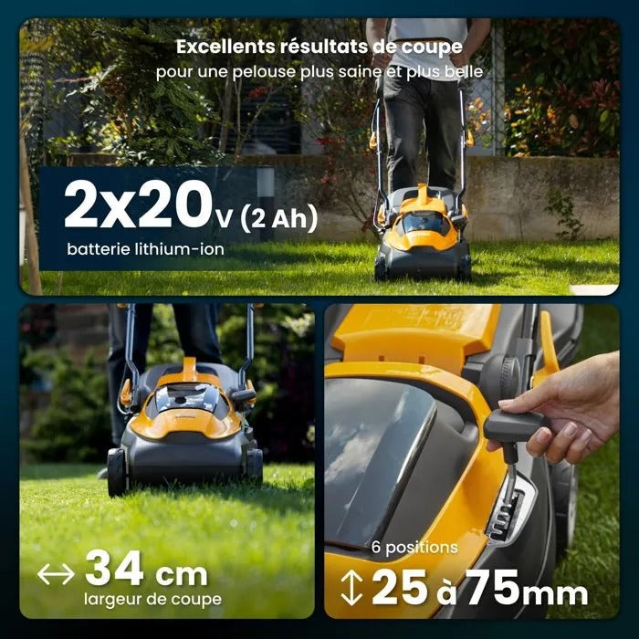STIGA Battery Lawn Mower 110 cm Length 20870 g