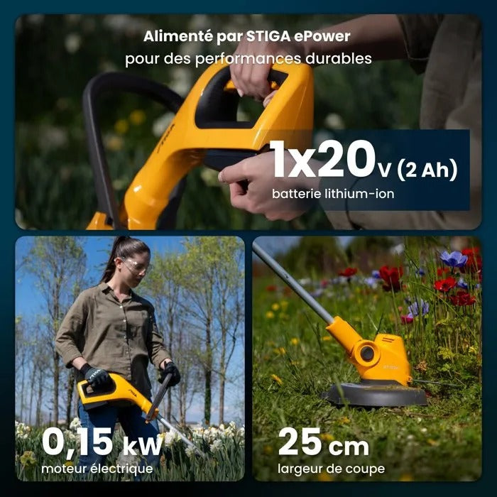 STIGA Battery Lawn Mower 110 cm Length 20870 g