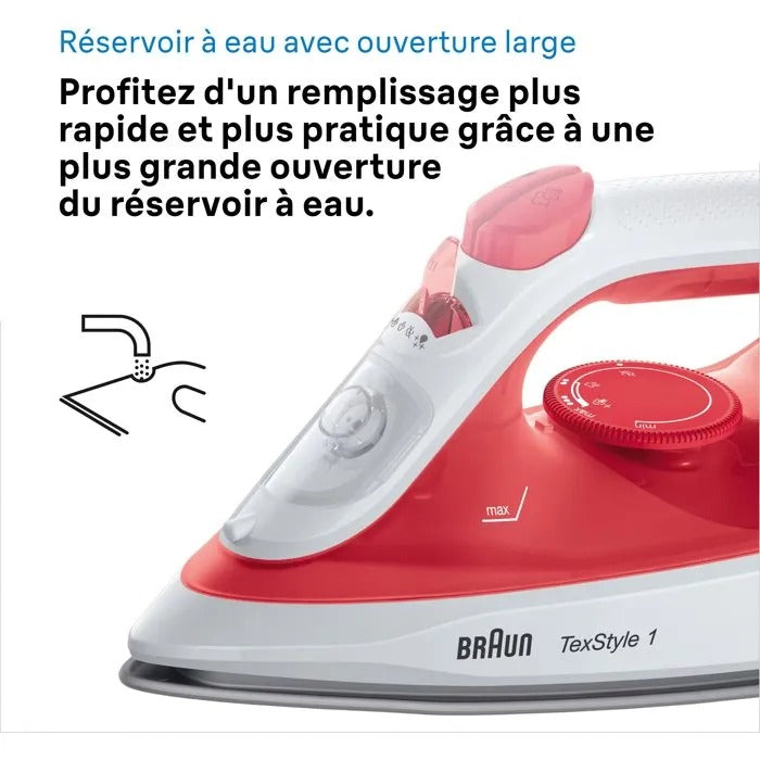 BRAUN Iron with Removable Reservoir - 31x16x13 cm - 1200 g