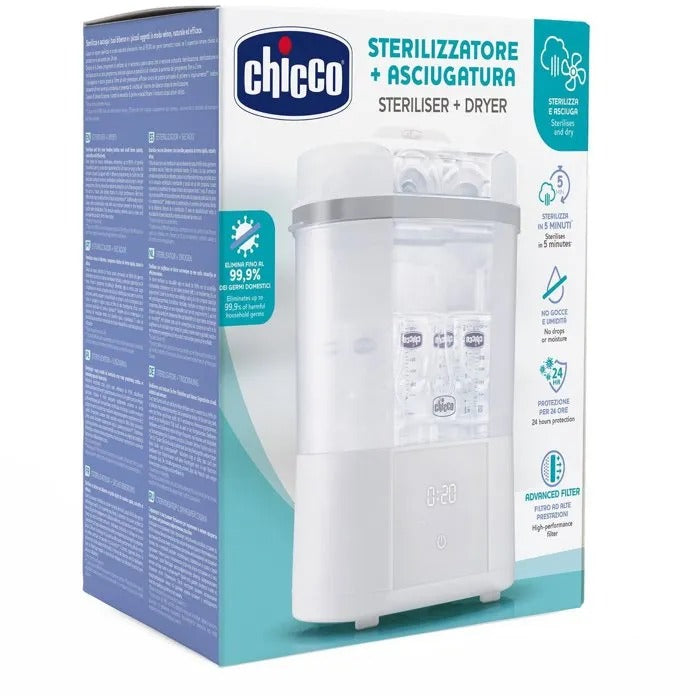 CHICCO Baby Bottle Sterilizer - 31 cm x 35 cm x 22 cm - 2644 g