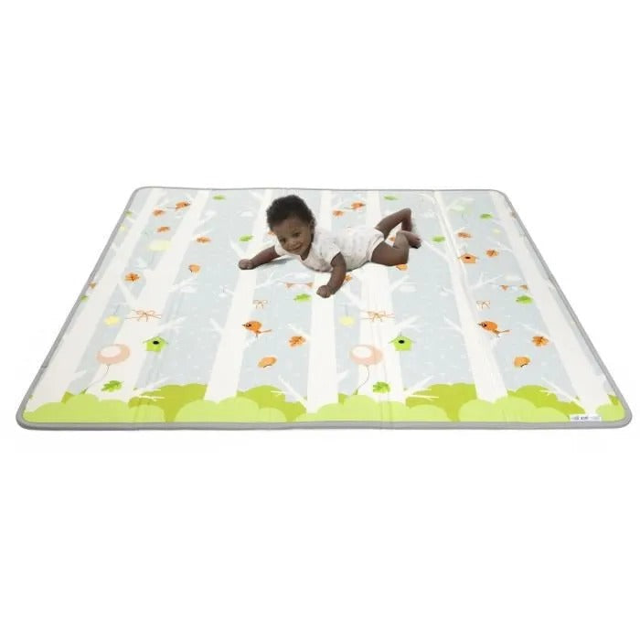 Chicco Maxi 2-in-1 Playmat, Safe Play Area with Cheerful Graphics and Adorable Animals